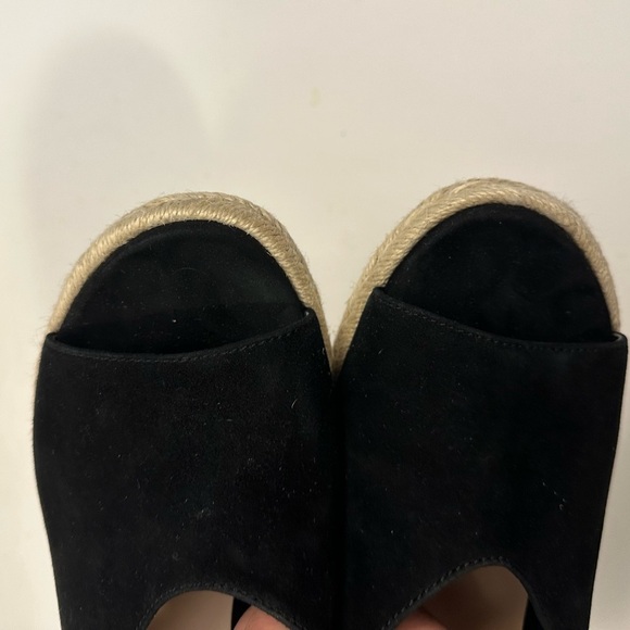 Stuart Weitzman Wonda Espadrille Wedge Sandal Suede 9.0B $398 Worn Once! - Picture 5 of 12